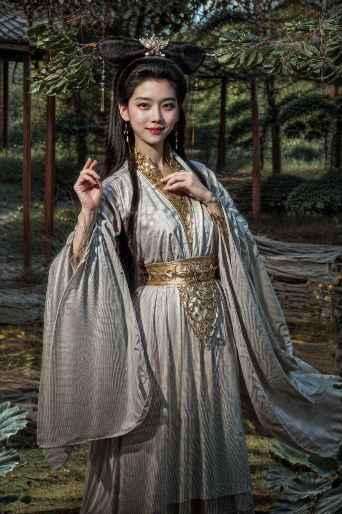 白素贞 Bai Suzhen | 白蛇传 Legend of the White Snake | 中国神话系列 Chinese mythology image by yoyochen2023