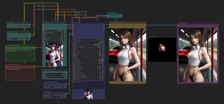 Face Detailer Workflow