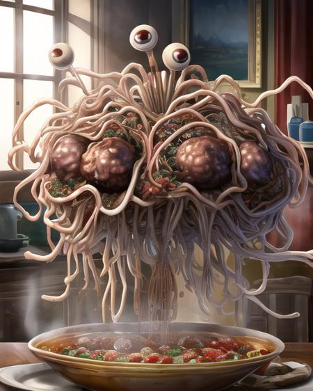 flying spaghetti monster FSM