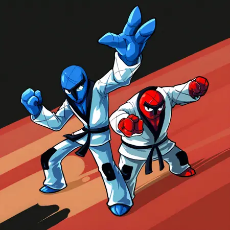 Sawk & Throh (Pokemon)