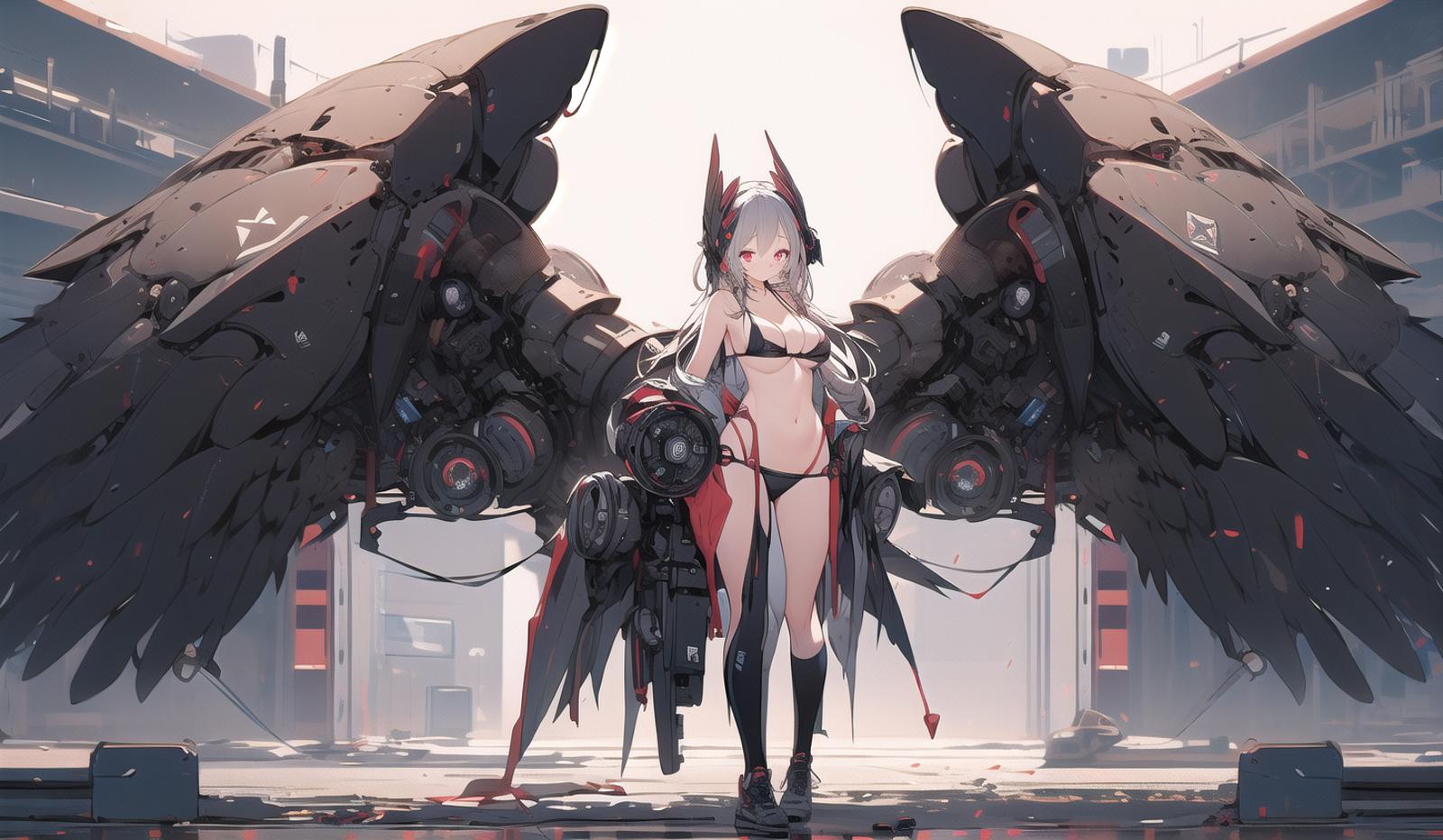 [LoCon/LoRa] Gigantic Booster Wings Concept (With multires noise version) image by L_A_X