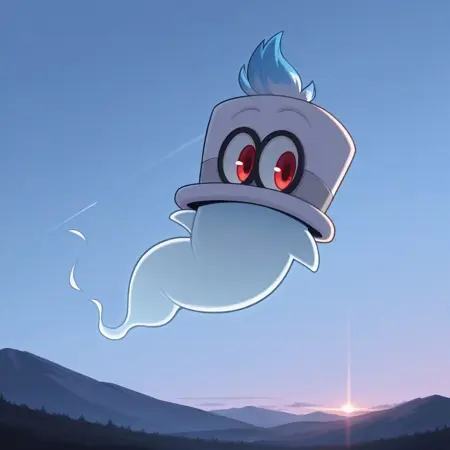 Cappy - Super Mario Odyssey - Illustrious