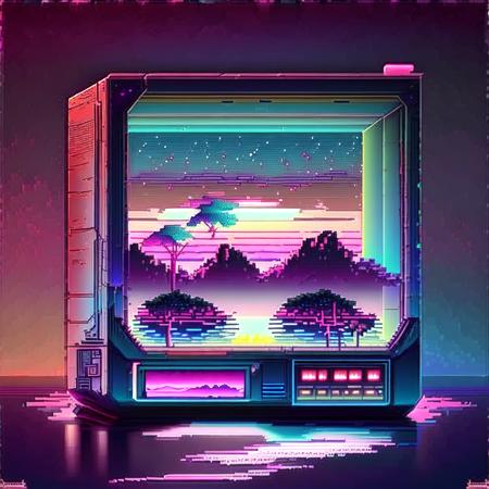 (retrowave:1)