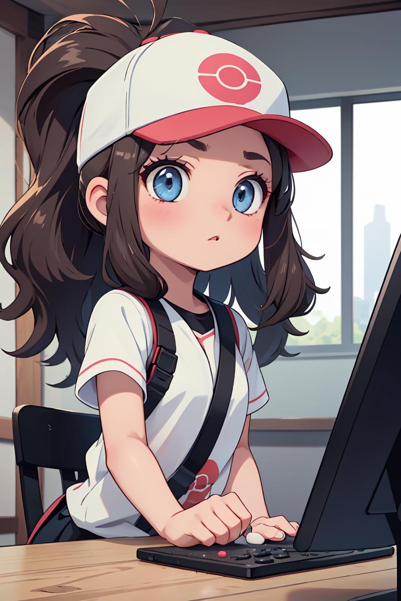 Hilda トウコ Touko (pokemon) | Goofy Ai image by MarkWar