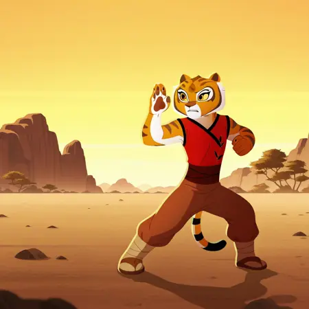 Tigress and Boar (Kung Fu Panda: Secrets of the Scroll)