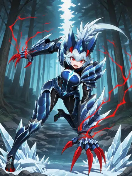 Monster Hunter (Rise) - Lunagaron Armor (ルナガロ装備) illusXL