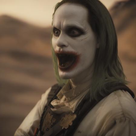 Joker in nightmare scene  <lora:snyder_v1:1>