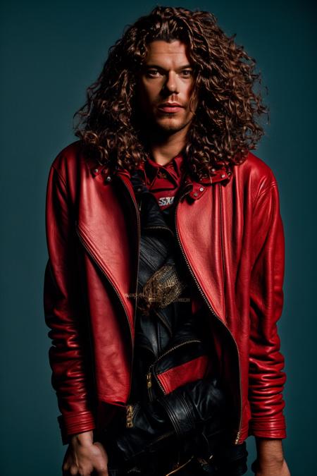 Michael hutchence sale leather jacket