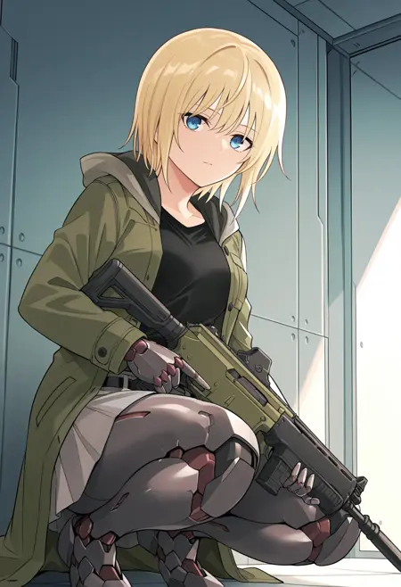 [IL v0.1] Blau - Mechanical Buddy Universe | メカニカル バディ ユニバース (2 costumes) [Request]