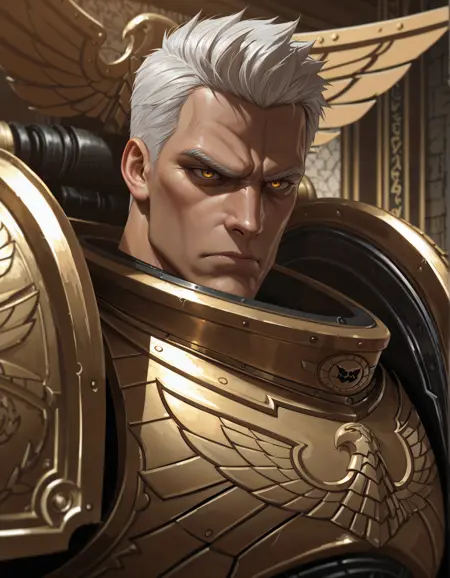 Rogal Dorn Warhammer 40K | illustrious