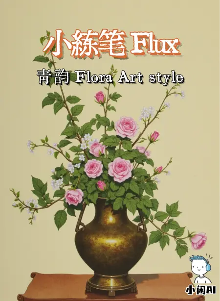 Mini Practice Flux - Flora Art Style