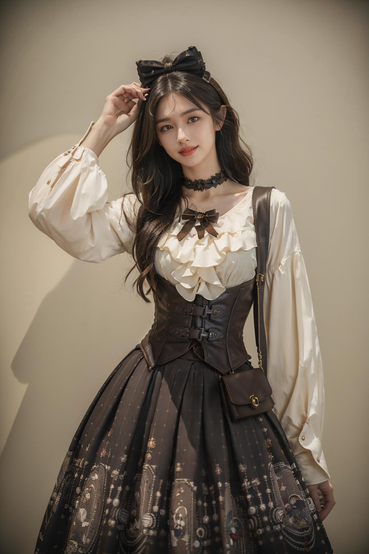 [Realistic] Steampunk style dress | 蒸汽朋克风裙子 image by cyberAngel_