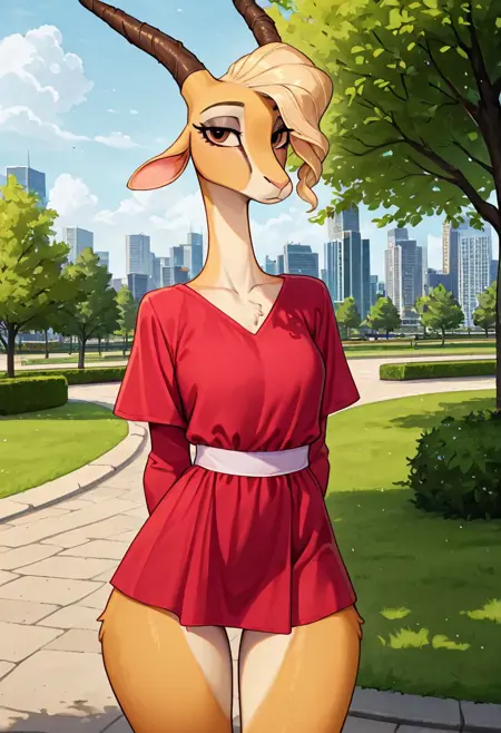 Gazelle | Zootopia (illustrious SDXL LoRA)