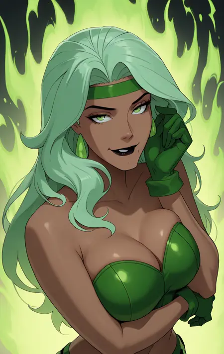 Fire from Justice League Unlimited