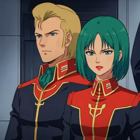 jerid and mouar character pack (GUNDAM Z) LORA