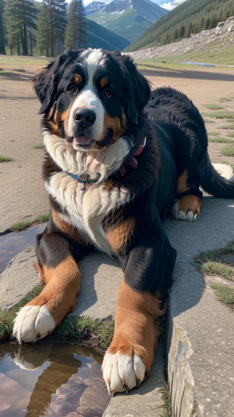 [LoRA] Bernese Mountain Dog image by ELEVATED