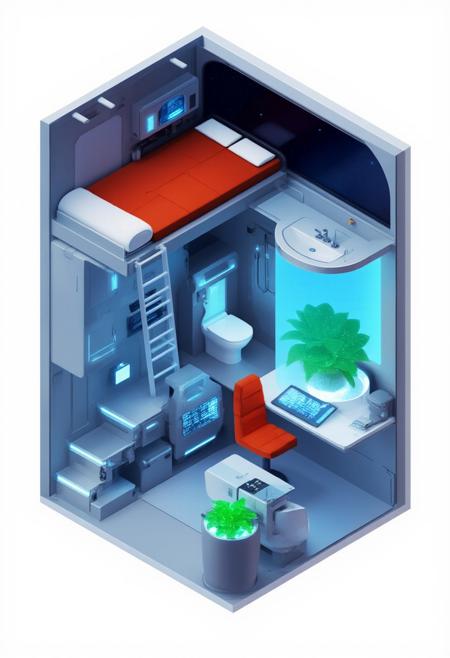 Isometric Scifi Setting [Chroma] v1.0