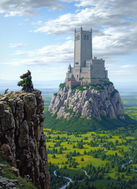 Fantasy Novel Art Style v1.0 Flux Dev