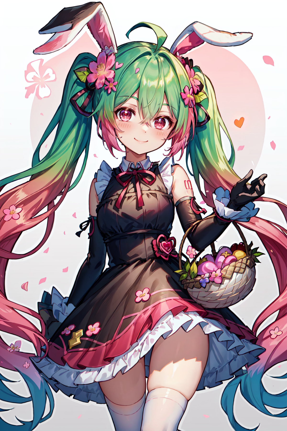 Hatsune Miku (Includes Sakura Miku) [LORA] image by earthnicity