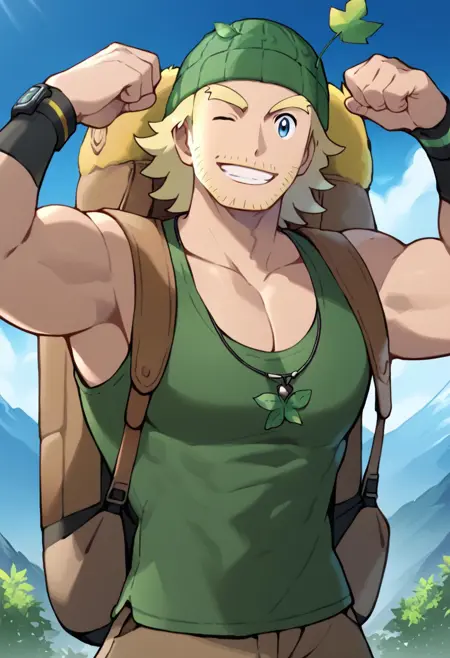 Male Hiker NPC (Pokémon Sun & Moon)