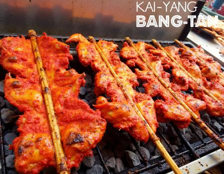 bangtan grilled chicken skewers