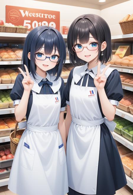 某パン屋さんの昔の制服 / A certain bakery's old uniform PONY PONY_V1