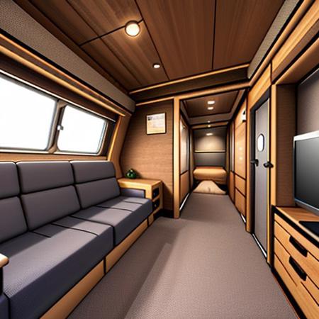 comfortable cabin