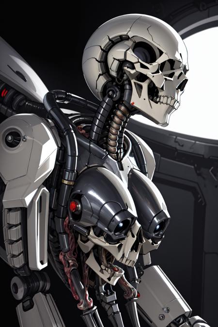 (best quality, high_resolution, distinct_image),bio,robot_alien skull , giger, viscera