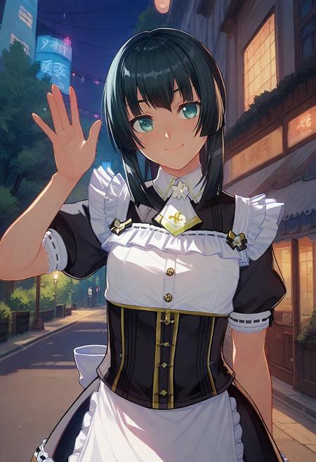 (testing) Custom Order Maid 3D2 | 4 characters & 5 outfits | Maria Seido / 聖道まりあ | Mafuyu Himuro / 氷室 真冬 | Risa Takizawa / 滝沢リサ | Emma Kisaragi / 如月エマ pony_v5_16epochs
