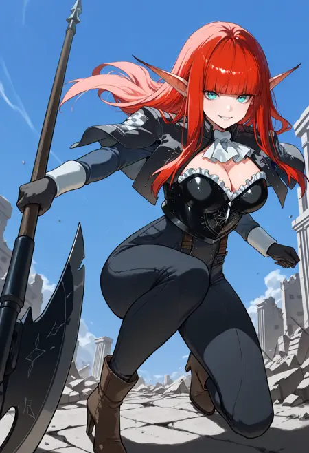 Eiselin Hulkenberg / アイゼリン・ヒュルケンベルグ (Metaphor: ReFantazio) [IllustriousXL]