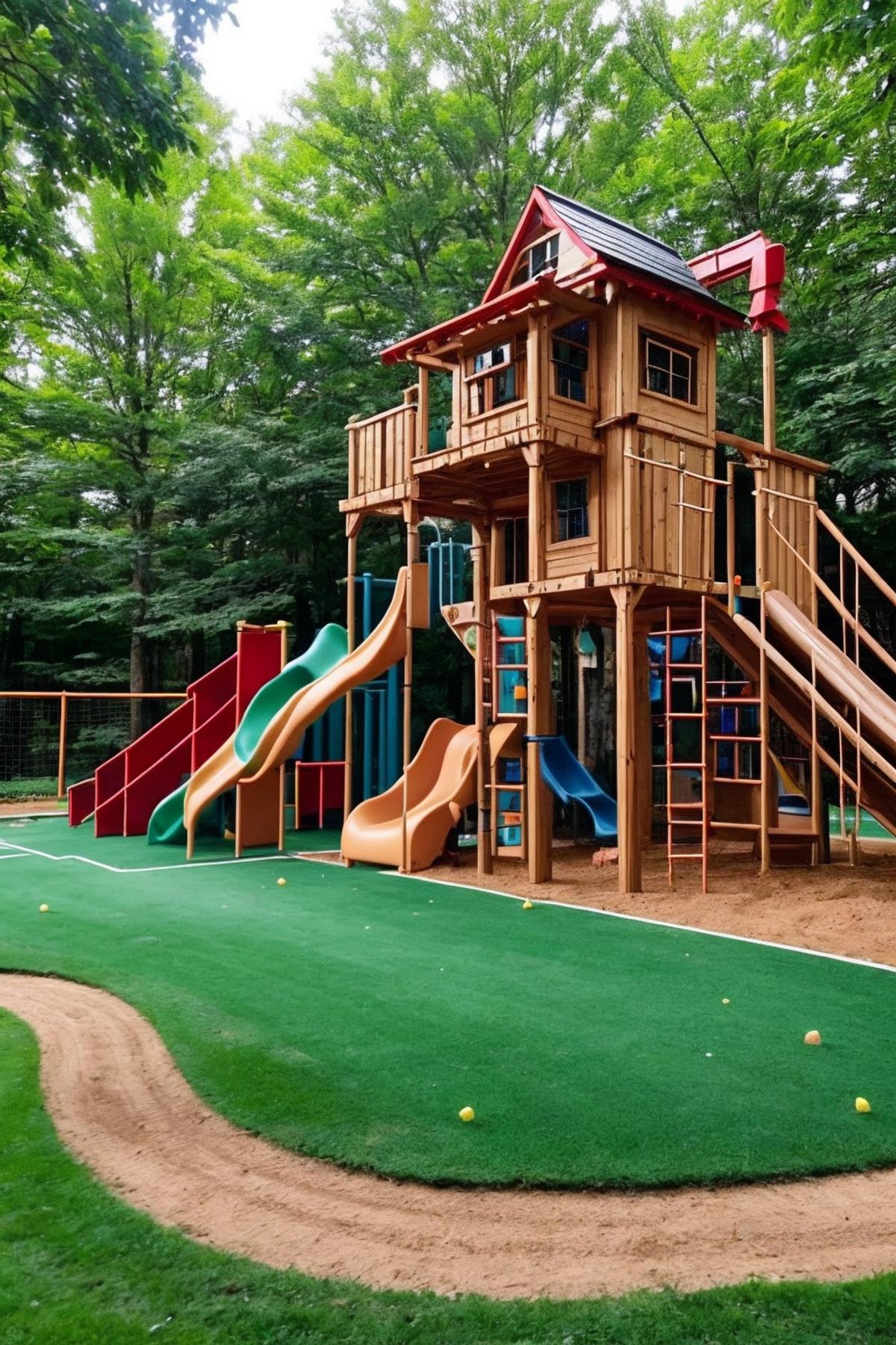 Children's Playground Concept image