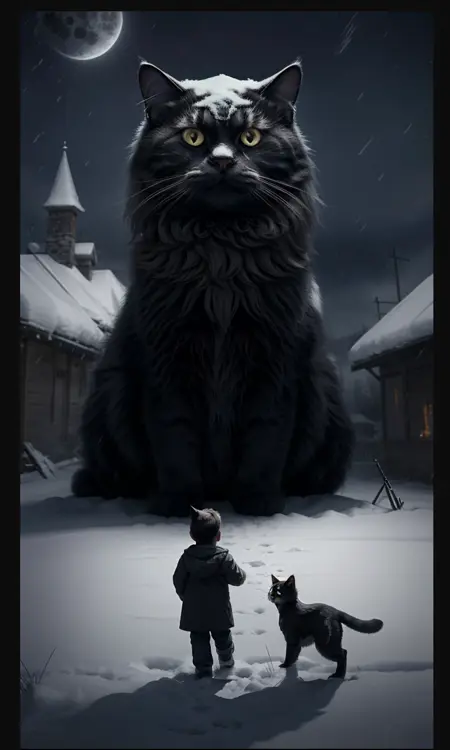Yule Cat (Icelandic Christmas Folklore)