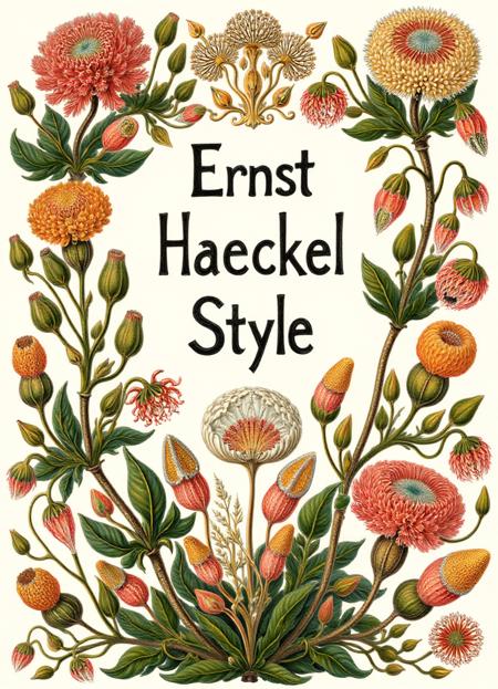 Ernst Haeckel Style v1.0 Flux Dev