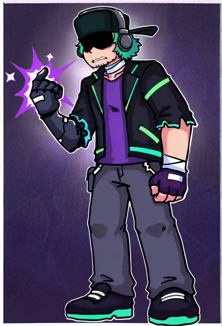 Neo Garcello (Friday Night funkin/FNF Neo)