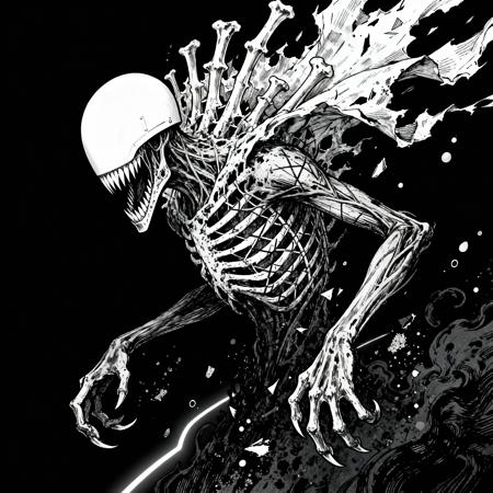 ABARA Style Manga Lora [Tsutomu Nihei] Z-Image v1.0