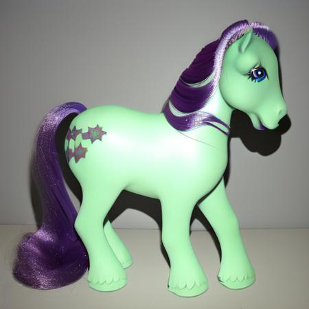 masterpiece, best quality, G2, brushable, earth pony, photo, pony, toy <lora:mlp_brushables2:1>