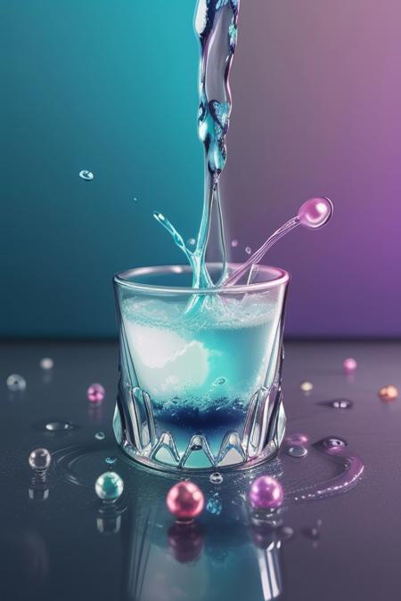 abstract neon, diamond, gorgeous, lazypos,aesthetic,extremely aesthetic,masterpiece,flowing,pool of liquid,overflowing,made of l1qu1dp34rl,metal,pearl,liquid pearl,pearlescent,pastel colors,rainbow,,no human, close up,macro photography,macro photo,liquid,filled,filled with liquid,liquid pouring from watch,oozing,<lora:liquidpearlXL_r1:1>,
