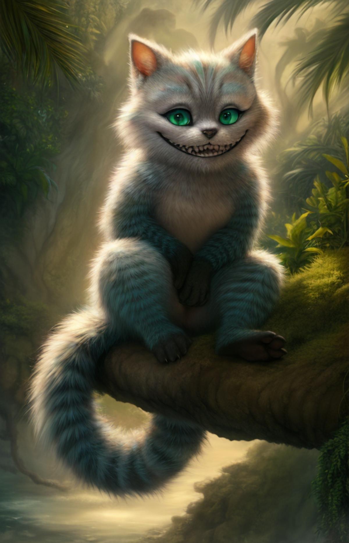 Cheshire Cat (Alice in Wonderland 2010) - (Network type lierla ...