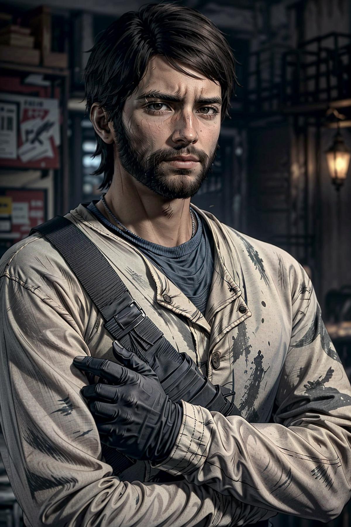 Javier from The Walking Dead: A New Frontier image by BloodRedKittie