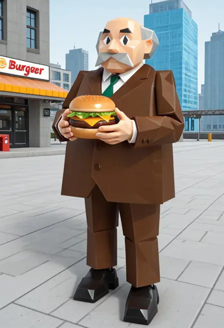 Burger Man - Sonic Adventure