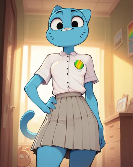 Nicole Watterson - The Amazing World of Gumball (Character) [Illustrious + PonyDiffusionXL]