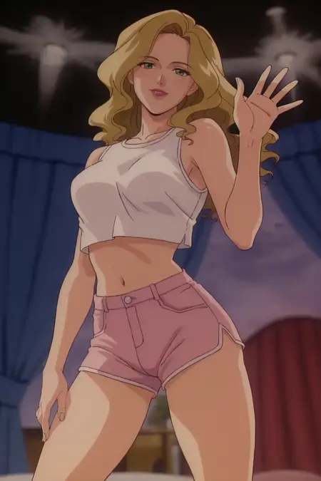 Peep Show Girl A - Urotsukidoji II: Legend of the Demon Womb/Choujin Densetsu Urotsukidouji 2(超神伝説うろつき童子 魔胎伝)