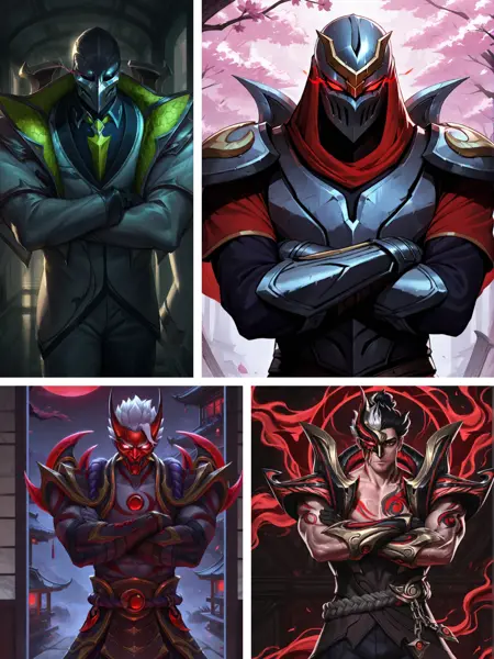 Zed / League of Legends [Skins Collection]