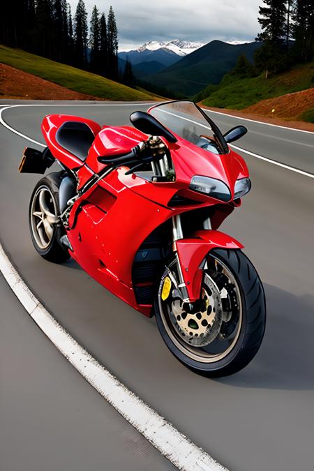 ducati916, parked, being ridden