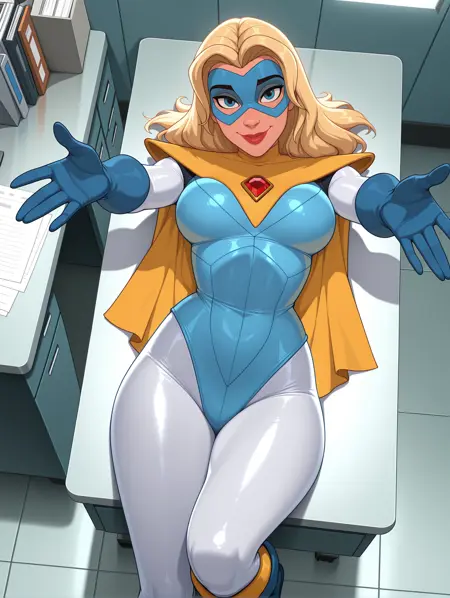 Blonde Blazer - Dispatch - IllustriousXL