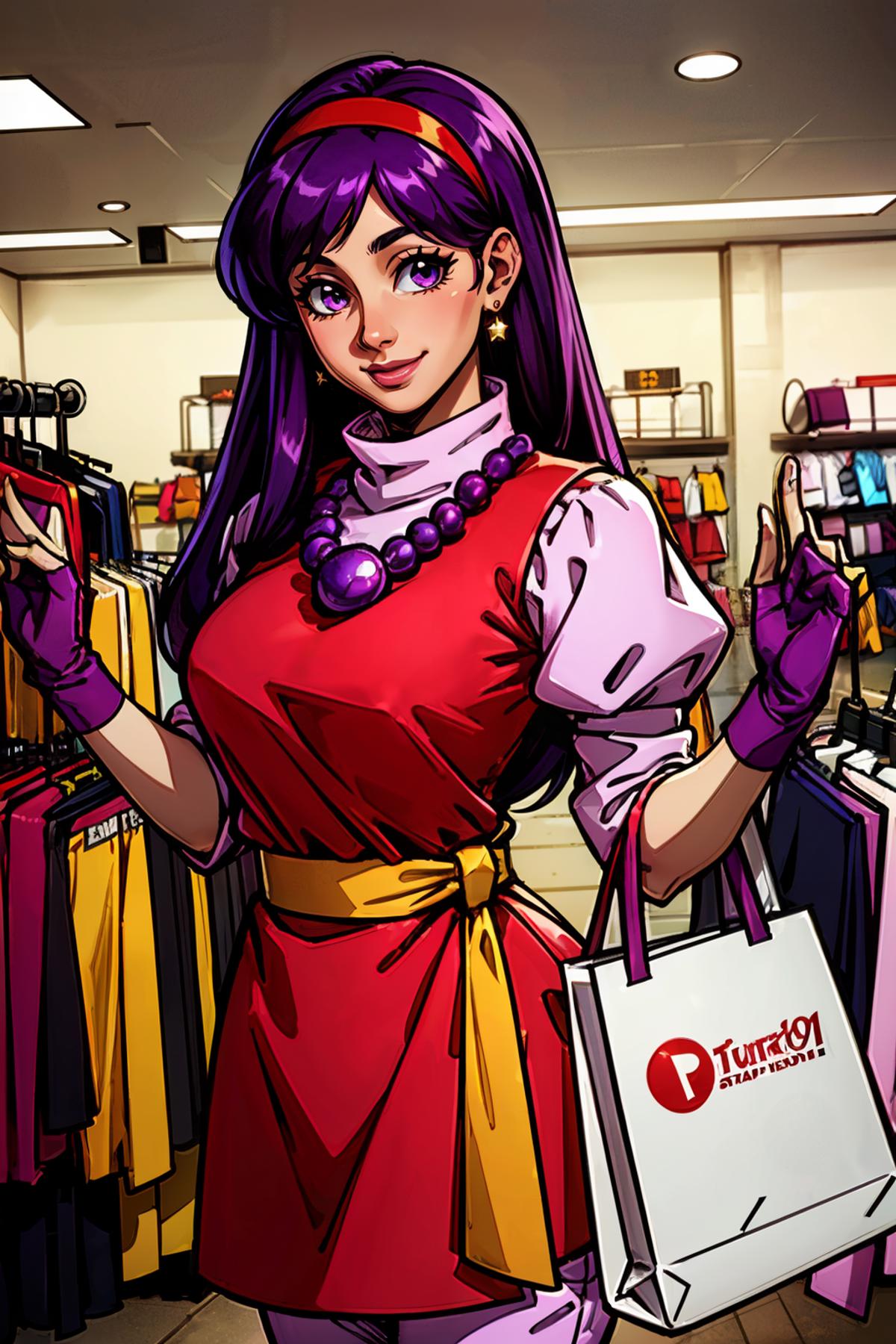 Athena Asamiya [KOF] image by wikkitikki