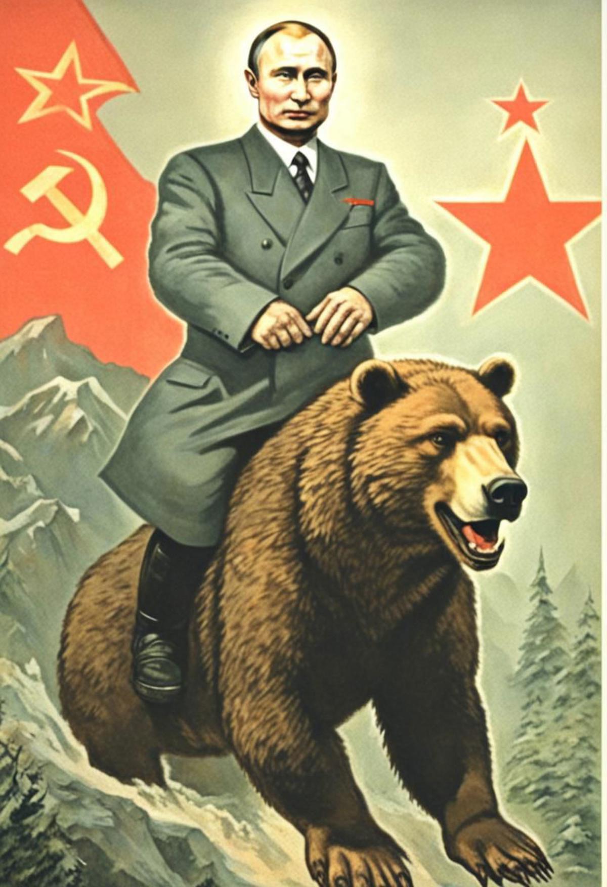 Soviet poster XL image by notputtingmynamehere