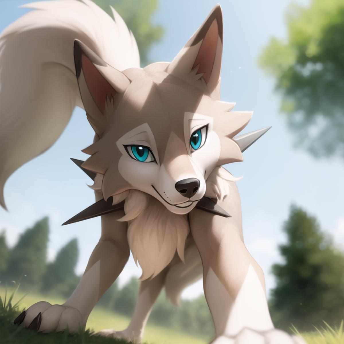 Midday Lycanroc (Pokemon) image by FinalEclipse