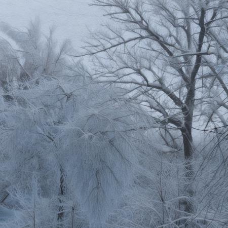 snow and trees V1