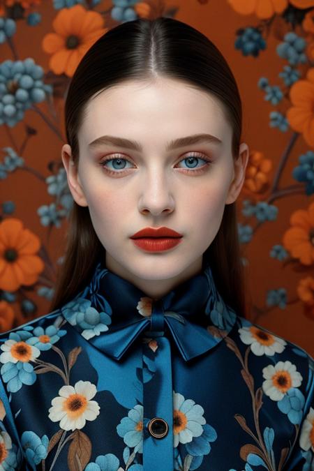 woman, flowers background, photo by Erik Madigan Heck detailed, RAW photo, 8k, high quality, sharp, detailed, film grain